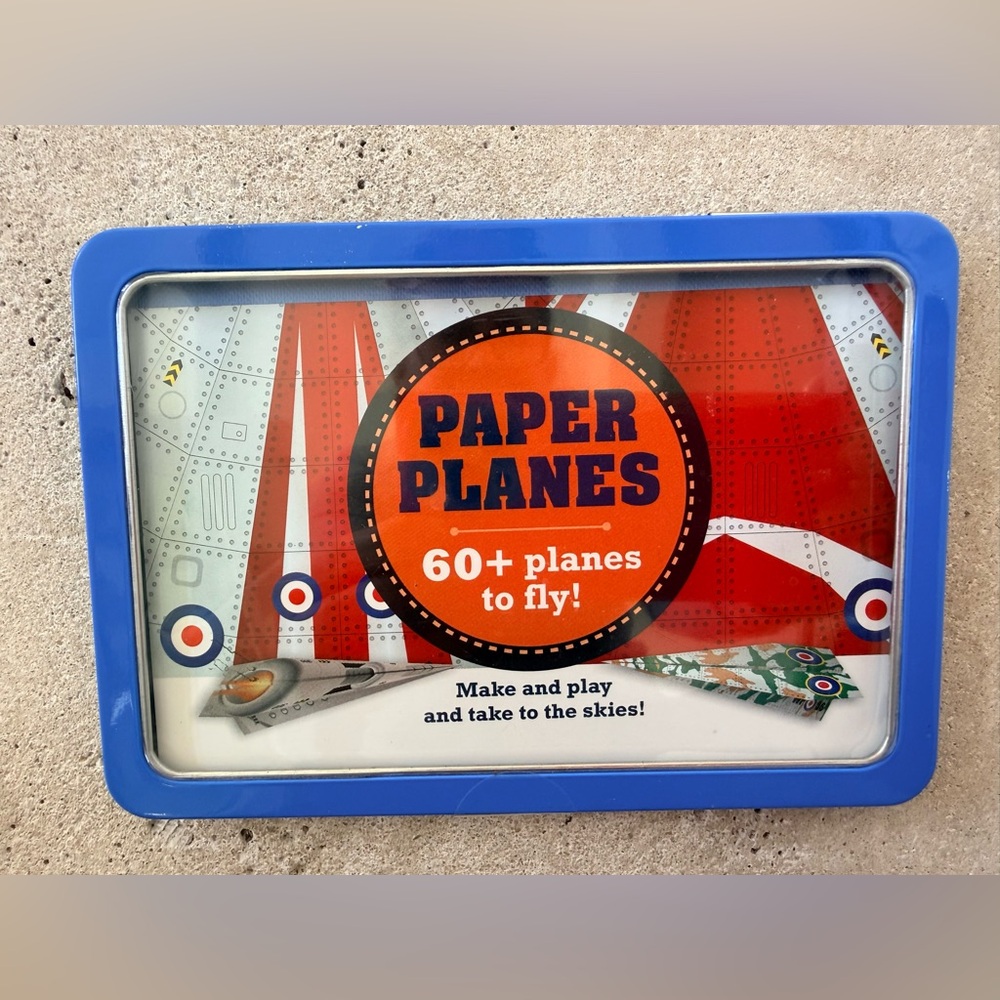 Paper Planes Building Set - Red and Blue